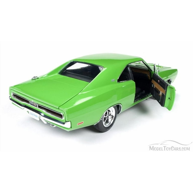 1970 Dodge Charger R/T SE Hard Top, Green - Auto World ERTL