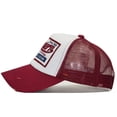 thumbnail image 4 of Gorra de béisbol deportiva de malla con bordado occidental en 3D, ajustable, con cierre trasero, para playa, con protección UV, para golf, de secado rápido, 4 of 6
