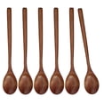 thumbnail image 2 of Cucharas de madera CUTICAT 6 cucharas de sopa para servir, 2 of 8