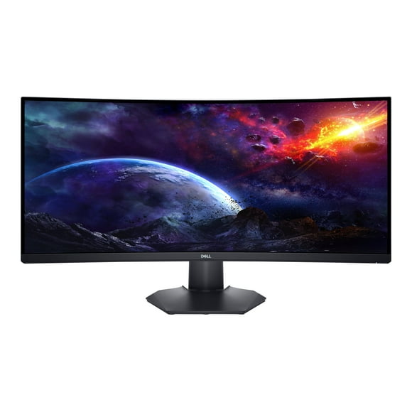 Dell 34 Gaming Monitor S3422DWG - LED monitor - gaming - curved - 34" - 3440 x 1440 WQHD @ 144 Hz - VA - 400 cd/m�� - 3000:1 - 1 ms - 2xHDMI, DisplayPort - with 3 Years Premium Panel Guarantee