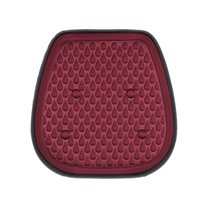 Breathable Car Seat Cushion 18.11x18.11in | Four-Season Universal Linen Pad with 3D Airflow & Anti-Slip Base (6 Colors 0.88lb)​