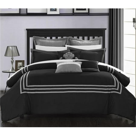 Chic Home Cs0250 Us Pucca Comforter Bold Lines Border Print