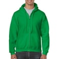 thumbnail image 2 of Gildan Hvybld ZipHood IrishGrn, 2 of 2