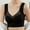 Black, variant on Womens Bras for Older Women Seamless Wireless Posture Correcting Push Up No Underwire Anti Sagging Full Coverage Lightweight Ice Silk Bra Comfy Mesh Soft Padded Back Smoothing Bra, Black 2XL