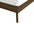 thumbnail image 6 of Castle Place Modern Wooden Twin Platform Bed, Walnut, 6 of 8