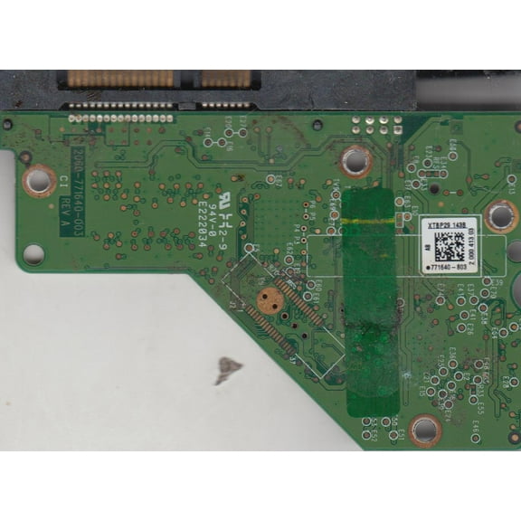 WD5000AVDS-63U7B1, 771640-803 AB, WD SATA 3.5 PCB