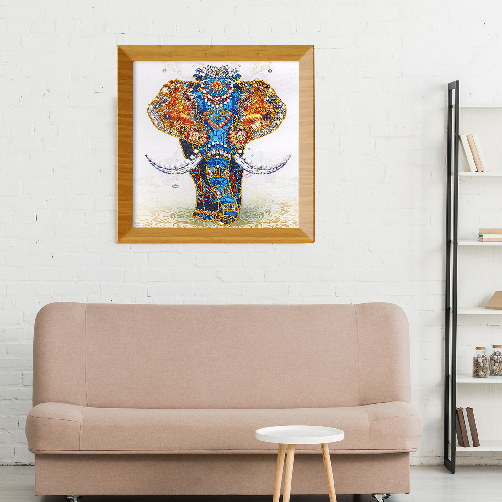 Pearoft 5D Diamond Painting Kit for Kids, Elephant Design photo 3