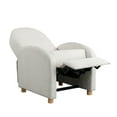 thumbnail image 4 of Relax-A-Lounger Lansing Modern Pushback Recliner, Cream Fabric, 4 of 12