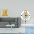 thumbnail image 2 of Funda de almohada,Fundas de cojín para sofá cama,funda de almohada cuadrada,Reloj de pared,Reloj de pared decorativo para baño y dormitorio.,Reloj de pared redondo silencioso y sin, 2 of 8