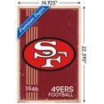 thumbnail image 2 of NFL San Francisco 49ers - Logo rétro 14, 2 of 4