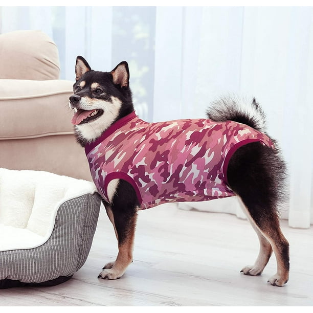 Suitical Recovery Suit Dog, Small Plus, Black - Walmart.com