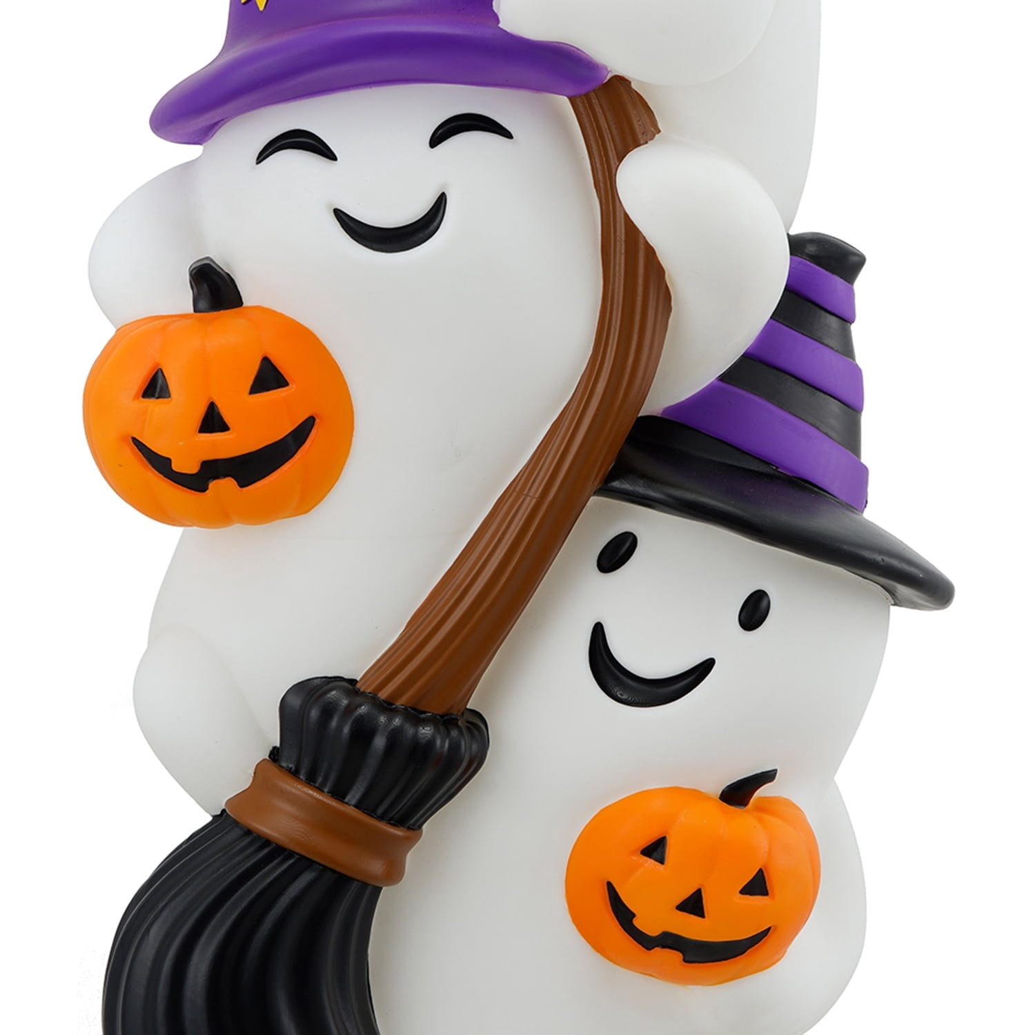 Light-Up Stacked Ghost Witches Blow Mold, 24", Halloween by Way To Celebrate