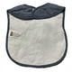 thumbnail image 2 of Babero para Bebé Frenchie Mini Couture Azul Cambray con Corbata de Rayas, 2 of 2