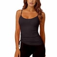 thumbnail image 5 of Women's Plus Size Sleeveless Tank Top Yoga Gym Camisole Summer Vacation, 5 of 9