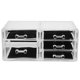 thumbnail image 1 of Caja De Almacenamiento De Cosméticos Caja De Almacenamiento De Escritorio Transparente Plástico Extraíble Transparente Lápiz Labial Con Múltiples Capas Para Dormitorio Hogar Interior Monstrate HA013456-00, 1 of 7