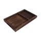 thumbnail image 3 of Bandeja de servicio de madera Bandeja de mesa de café Placa de aperitivos con borde Bandeja de otomana Bandeja decorativa para comida Postre Contador 3 piezas, 3 of 9