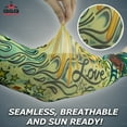 thumbnail image 4 of Q&Q ESSENTIALS Full Arm Tattoo Sleeve Costume Accessory Slip-On Set of 6, 4 of 5