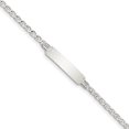thumbnail image 1 of Sterling Silver Children's ID Bracelet 6 Inch "Bracelets, 1 of 2