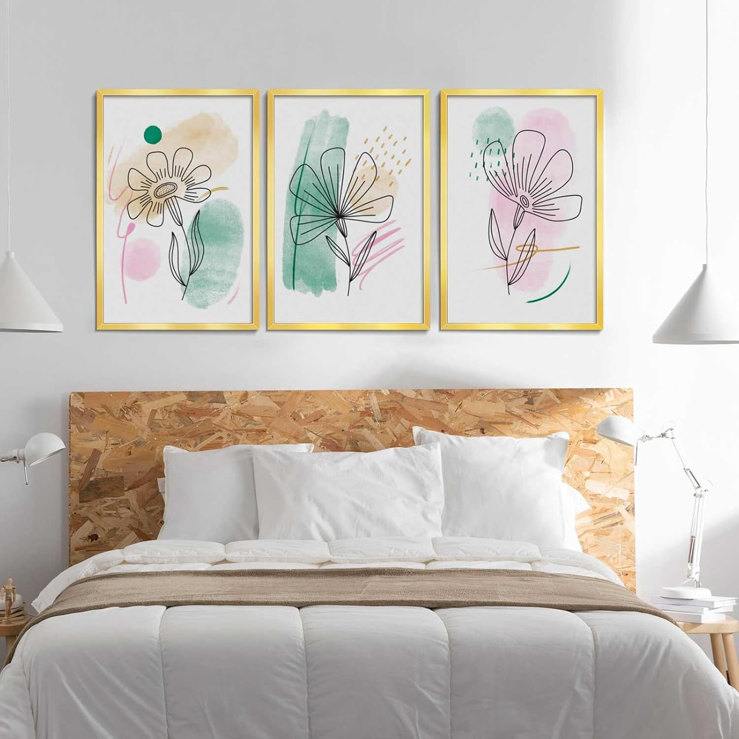 24x30 Picture Frame for Wall Display, 24x30 Gold Picture Frame with HD Plexiglas, 24 x 30 Poster Frame 1 Pack, Display Frame for Vertical or Horizontal, Classic Collection