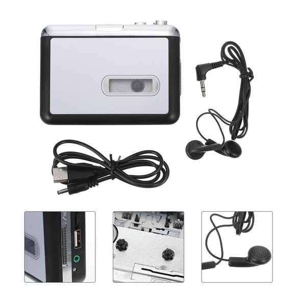 MUSEYA Cassette Converter to Digital Plastic 1Pack