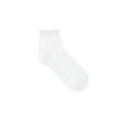 thumbnail image 3 of Wonder Nation Girls' Textured Lettuce Edge Ankle Socks, 3-Pack, Sizes S-L, 3 of 5