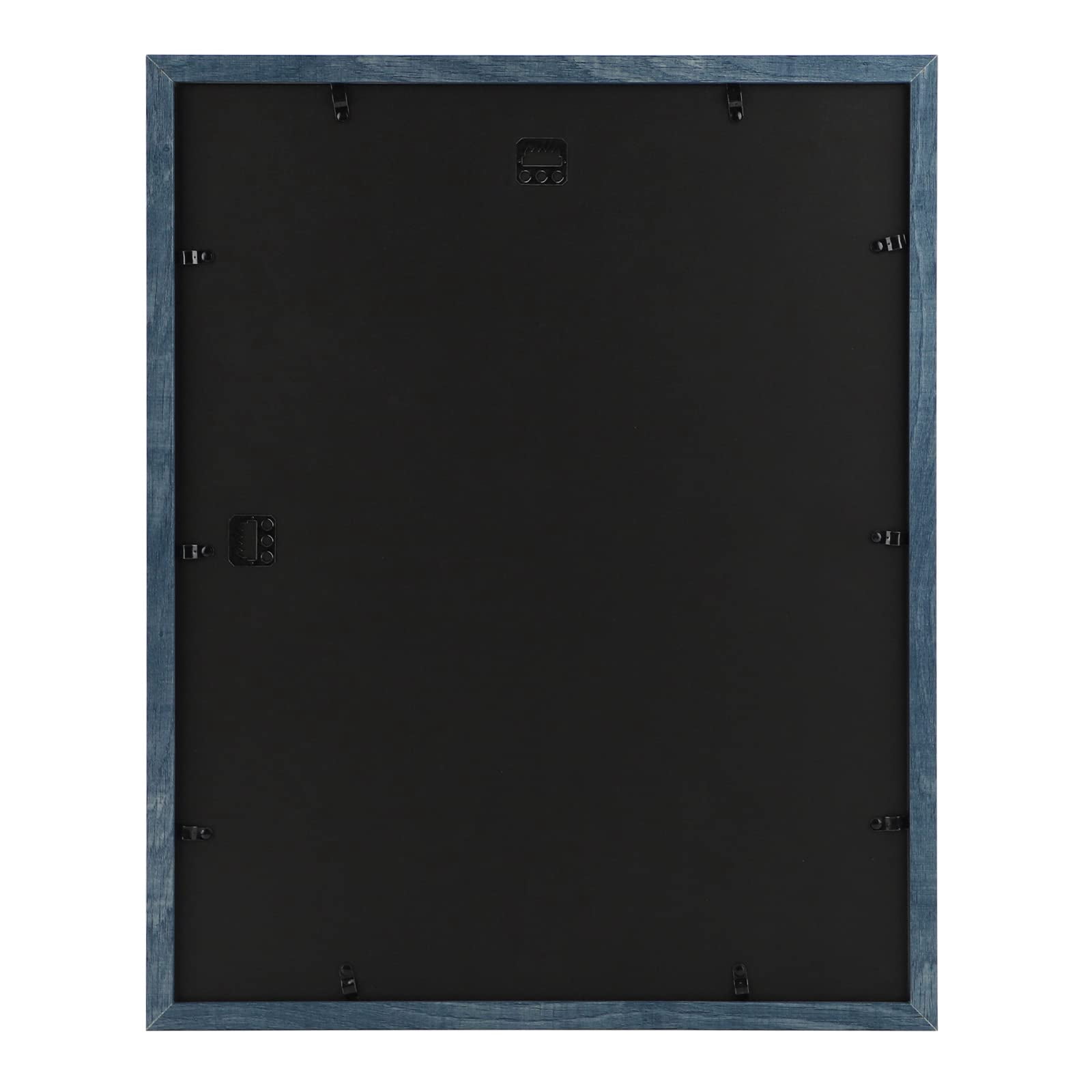 Golden State Art 16x20 Picture Frame, Matted to 11x14 with High Definition Glass, Blue, 1 Pack