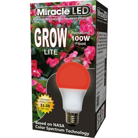 

Miracle LED Absolute Daylight Red LED Grow Lite Replace up to 100W