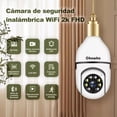 thumbnail image 2 of Chowha 3mp Cámara De Seguridad Wifi Foco 360° Grados Alarma, 2 of 8