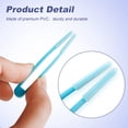thumbnail image 3 of ziyahi 10 Pcs Pince à Lentilles Contacts Réutilisable Remplacement Accessoires de Bureau avec Récipient Ovale, 3 of 6