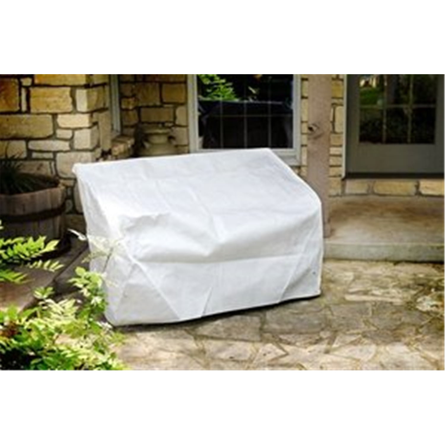 White KoverRoos DuPont Tyvek 29147 Loveseat/Sofa Cover 51-Inch Width by 33-Inch Diameter by 33-Inch Height 