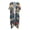 Rooster Floral, variant on HELLHERO High Quality Fabrics Long Kimono Swimsuit Cover Up for Beach Quick Dry Free Size Bathing Suit Cover Up Venezuela Flag Print