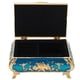 thumbnail image 2 of Caja de Joyería Vintage Caja de Almacenamiento de Joyería de Metal Joyería a Prueba de Arañazos Cofres de Terciopelo Recuerdo de Joyería para Niñas Y Mujeres ANGGREK Otros, 2 of 8
