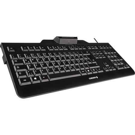 Cherry Kc 1000 Sc Keyboard - Cable Connectivity - White Box - Usb Interface - 104 Key - English [us] - Black
