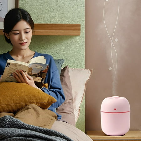 

Mini Humidifier Usb Aroma Humidifier Desktop Humidifier With Led Colorful Lights For Car Office Cool Mist Humidifiers Bedroom And Diffusers For Home Living Room