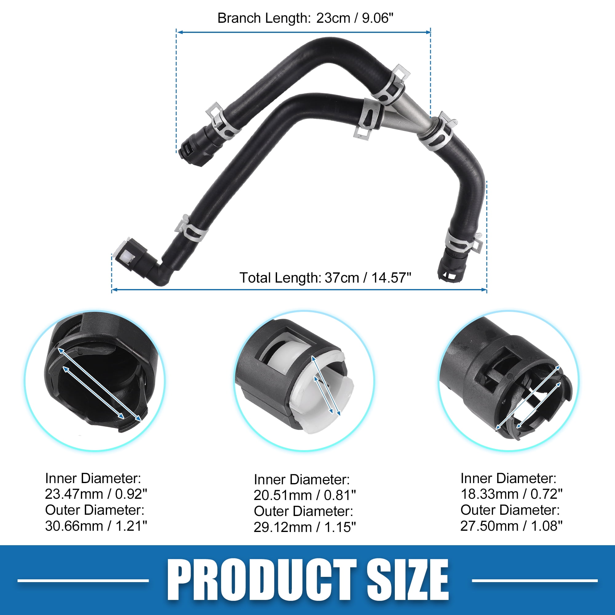 Unique Bargains Engine Heater Hose Assembly No.BL1Z18472B for Ford Expedition 2011-2014