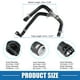 thumbnail image 4 of Conjunto de Manguera de Calefacción del Motor Unique Bargains No.BL1Z18472B Tubería de Salida de Calefacción HVAC para Ford Expedition de Caucho Negro, 4 of 7
