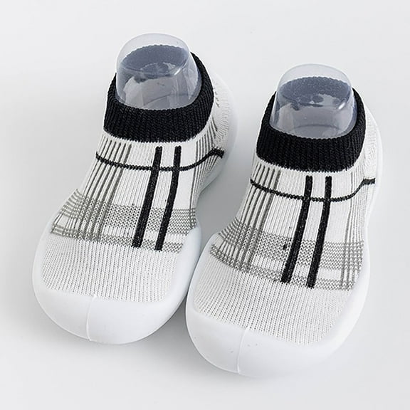 Baby Slipper Socks Non Floor Walking Shoes Breathable Warm Soft Sole Rubber Cotton Toddler Shoes Baby Sneakers for Boys Girls