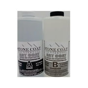 Stone Coat Countertops 1/2 Gallon Epoxy Kit – DIY Epoxy Resin Kit for Coating Kitchens, Bathrooms, Counters, Tables, Wood Slabs, and More! Heat Resistant and Clear Epoxy Resin!