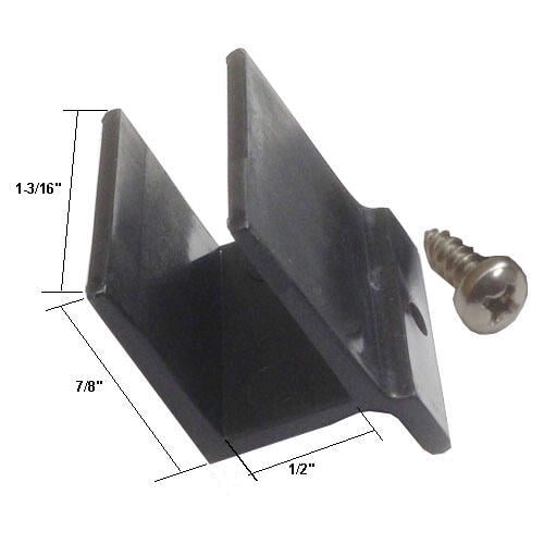 Sliding Shower Door Bottom Guide 1 2 Wide Com Sliding Shower Door Bottom Guide 1 2, Sliding Shower Door Guide Parts