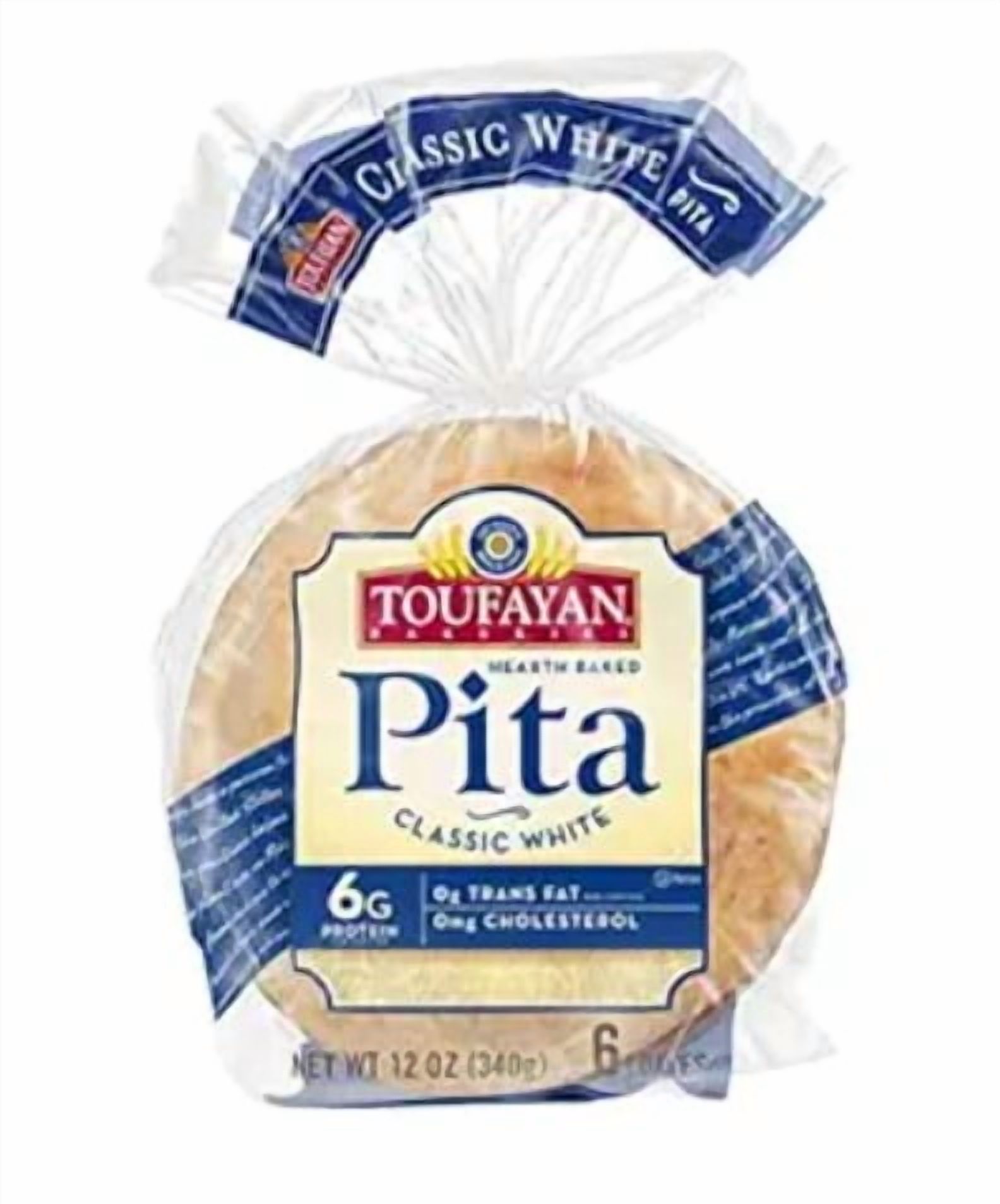 Toufayan 4 Assorted Pita Bread | Vegan | Kosher (4 Pack)