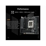 Asus TUF B850I WIFI NEO Gaming Desktop Motherboard - AMD B850 Chipset - Socket AM5 - Mini ITX - Ryzen 7, Ryzen 9 Processor Supported - Gigabit Ethernet - Wi-Fi 6E - HDMI - TUF GAMING B850I WIFI NEO