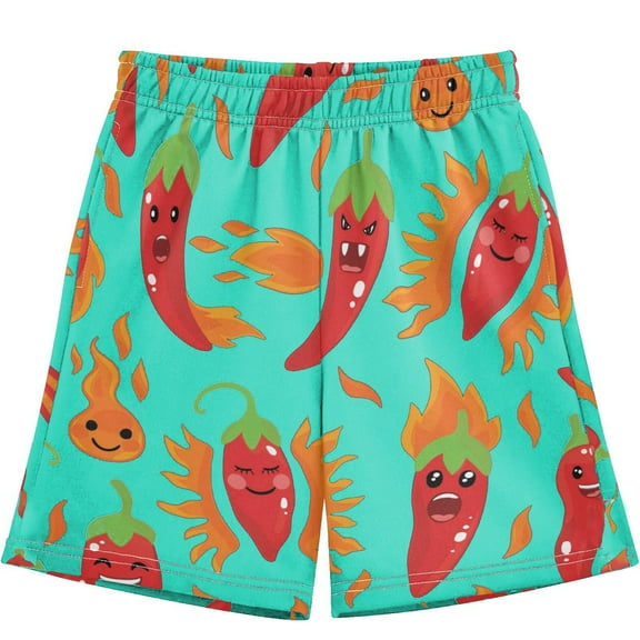 Utlike Boys Summer Shorts Loose Fit Elastic Waist Casual Outdoor Play Kids Active Shorts For Daily Wear School Regular Practical Boys Shorts Size 2 Years-3 Years