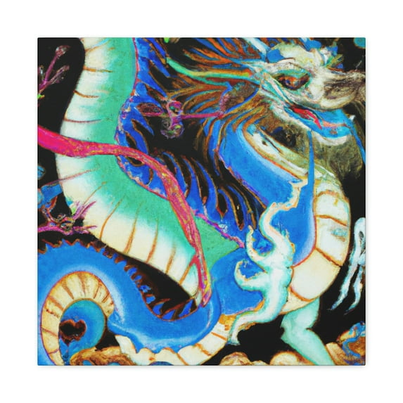 Dragon's Rising Splendor - Canvas