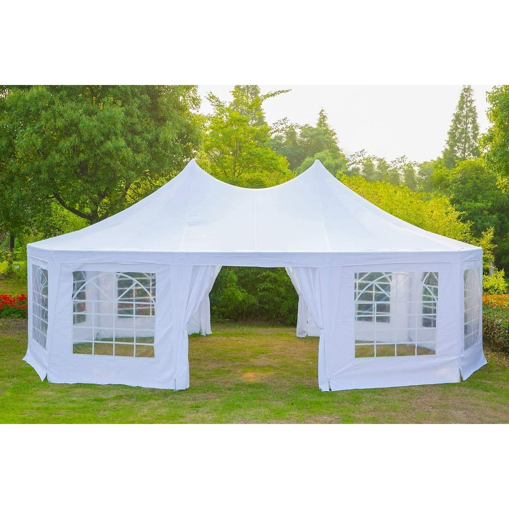 EROMMY 26x19ft Party Tent Gazebo Pavilion Adjustable Removable