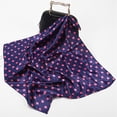 thumbnail image 3 of Minnieouse Bufanda de mujer Estilo simple Pañuelo femenino Accesorio de ropa creativa Bufandas para niñas para decoración Ropa azul marino Type3 NO3, 3 of 6