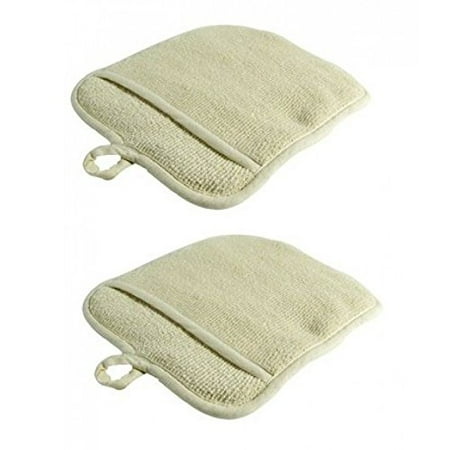 - Large Terry Cloth Pot Holders, W/pocket, Potholders, Oven Mitts, Heat-resistant, Large Terry Cloth By Unknown