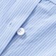 thumbnail image 4 of Blusa y camisa de manga corta con cuello alto para hombre, a rayas, de moda, informal, con bolsillos y botones, de poliéster, 4 of 8