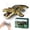 Brown, variant on Remote Control Crocodile Toy with Alligator Design LED Eyes USB Rechargeable RC Boat for Pool Bathtub Water Play for Boys and Girls Ages 6+