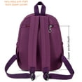 thumbnail image 5 of AOTIAN Women’s Nylon Mini Casual Daypacks Small Backpack Purple, 5 of 8