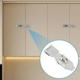 thumbnail image 3 of 4 Pcs Cadenas à Boucle en Acier Inoxydable 90° Pliant Anti-Vol pour Porte, 3 of 8